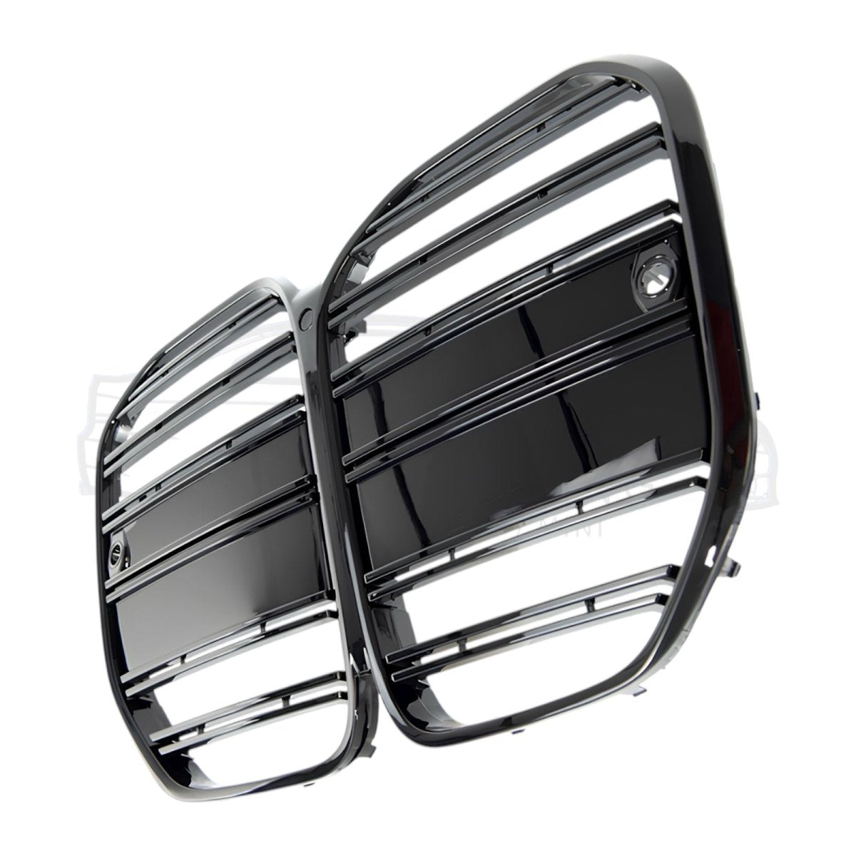 Nieren - BMW 4 Serie G22 / G23 - M Look - Hoogglans Zwart | 2020 - Beamerstyling.nl