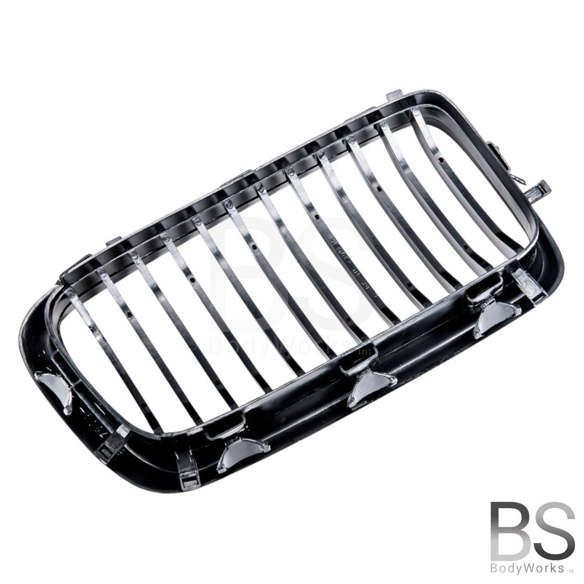Nieren - BMW 7 Serie E38 - Hoogglans Zwart | 1994 - 2002 - Beamerstyling.nl