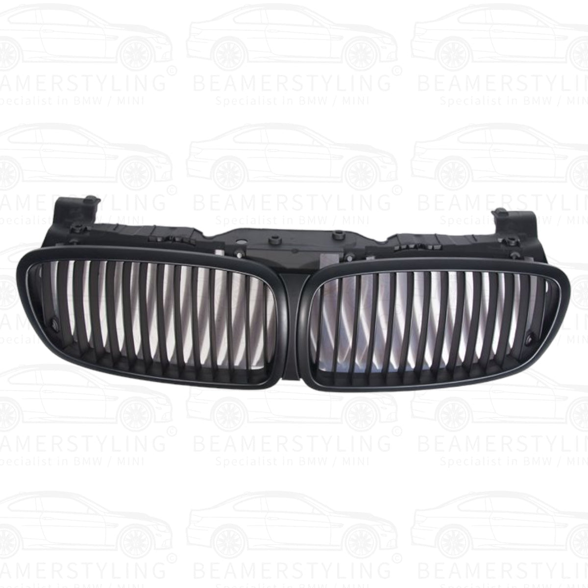 Nieren - BMW 7 Serie E65 / E66 LCI - Mat Zwart | 05/2005 - 09/2008 - Beamerstyling.nl