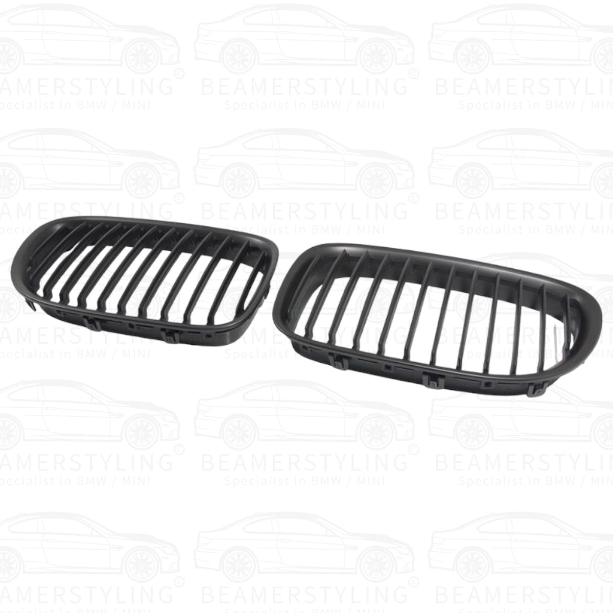 Nieren - BMW 7 Serie F01 / F02 - Mat Zwart | 2008 - 2015 - Beamerstyling.nl