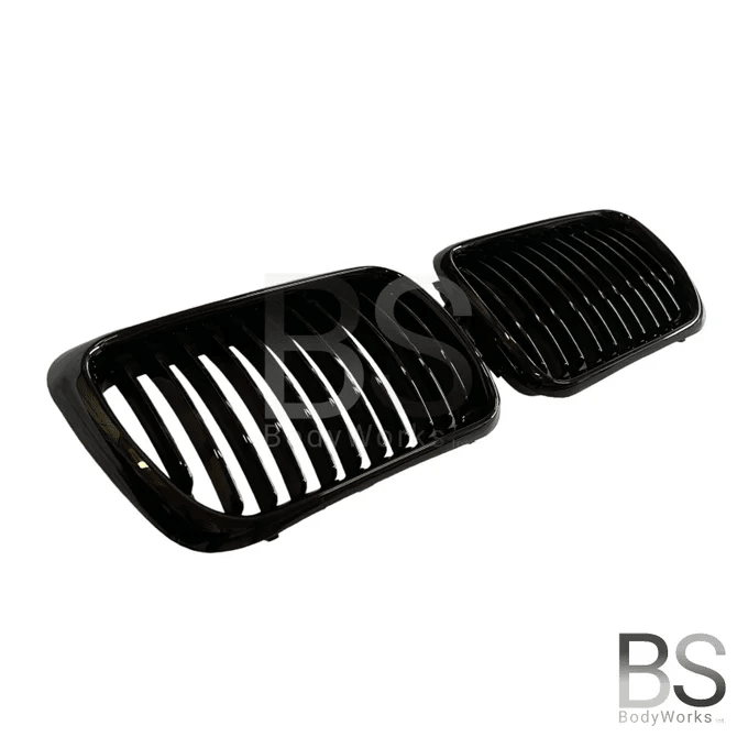 Nieren - BMW E36 - Hoogglans Zwart | 1996 - 2000 - Beamerstyling.nl