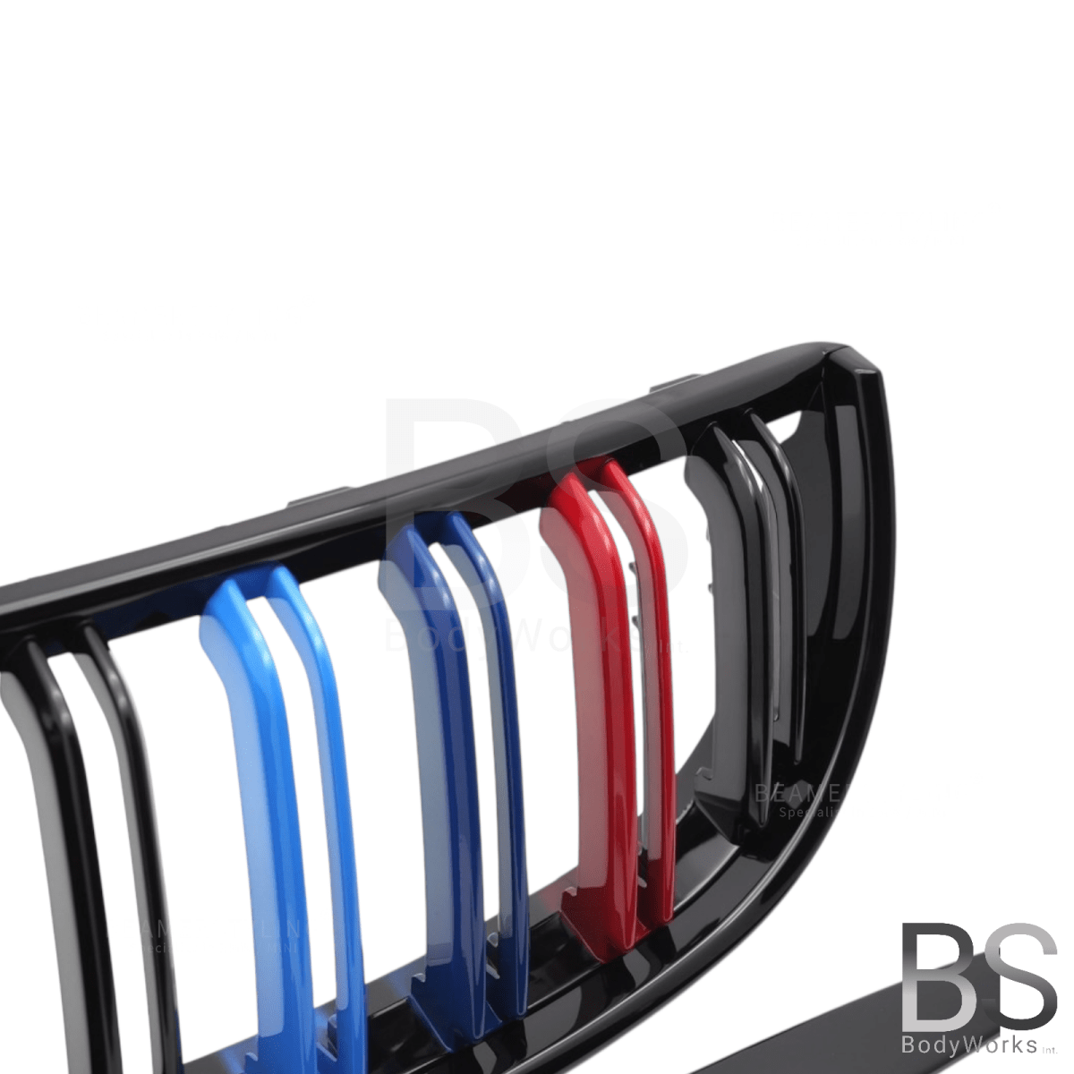 Nieren - BMW E90 / E91 - M Kleuren - Hoogglans Zwart | 2005 - 2008 - Beamerstyling.nl