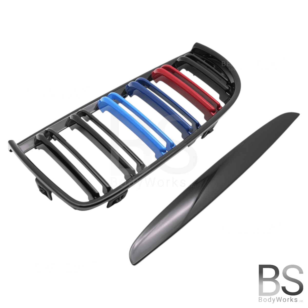 Nieren - BMW E90 / E91 - M Kleuren - Hoogglans Zwart | 2005 - 2008 - Beamerstyling.nl