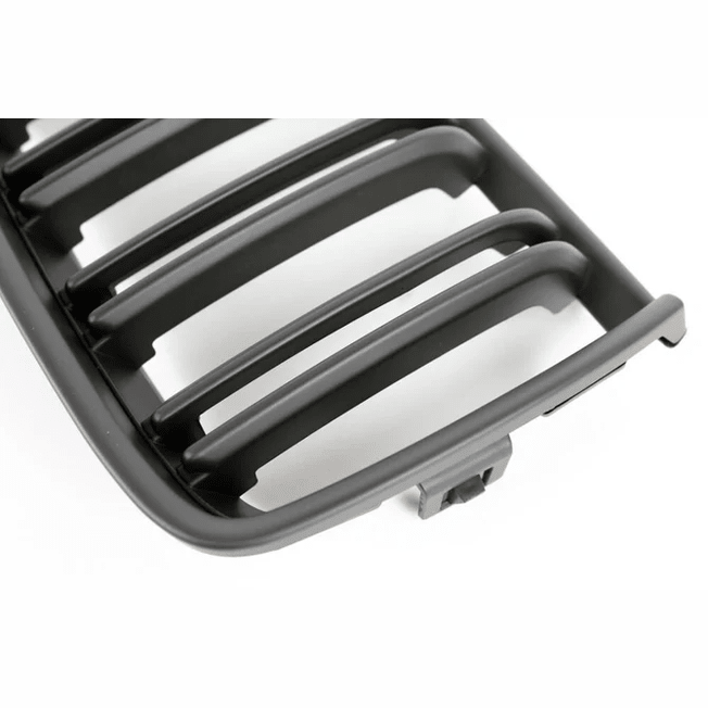 Nieren - BMW E90 / E91 - Mat Zwart - Dubbele Spijlen | 05-08 - Beamerstyling.nl