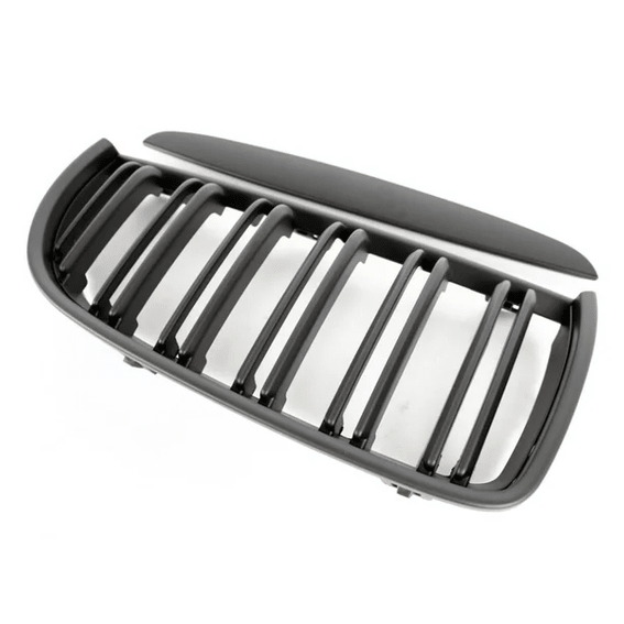 Nieren - BMW E90 / E91 - Mat Zwart - Dubbele Spijlen | 05-08 - Beamerstyling.nl