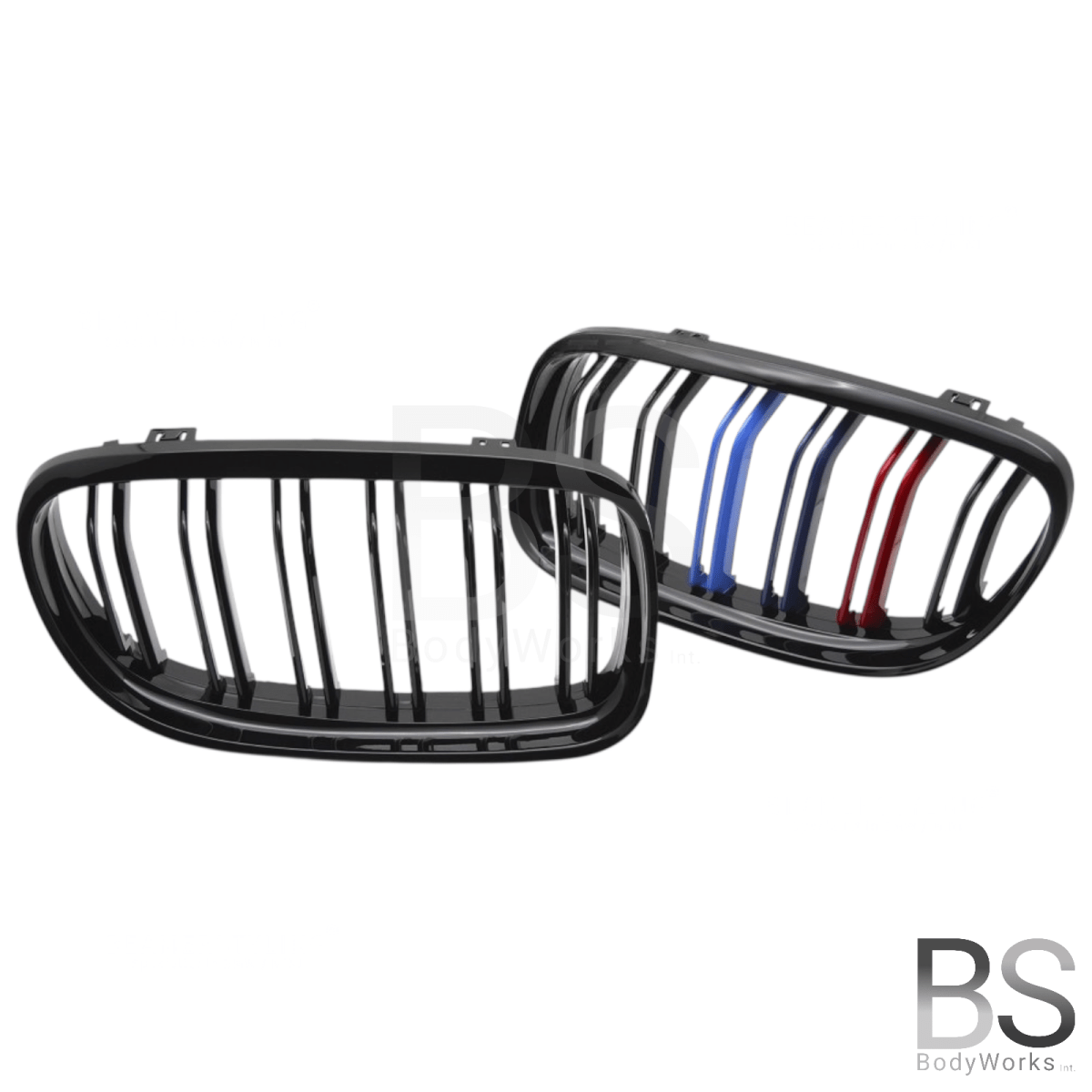 Nieren - BMW E90LCI / E91LCI - M Kleuren - Hoogglans Zwart | 2009 - 2012 - Beamerstyling.nl