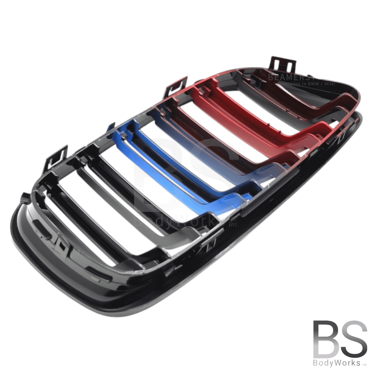 Nieren - BMW E90LCI / E91LCI - M Kleuren - Hoogglans Zwart | 2009 - 2012 - Beamerstyling.nl