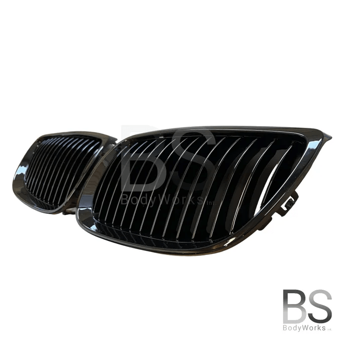 Nieren - BMW E92 / E93 - Hoogglans Zwart | 2006 - 2010 - Beamerstyling.nl