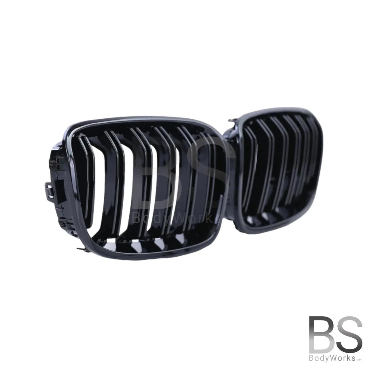 Nieren - BMW F20 / F21 - Hoogglans Zwart - M Look | 2011-2015 - Beamerstyling.nl