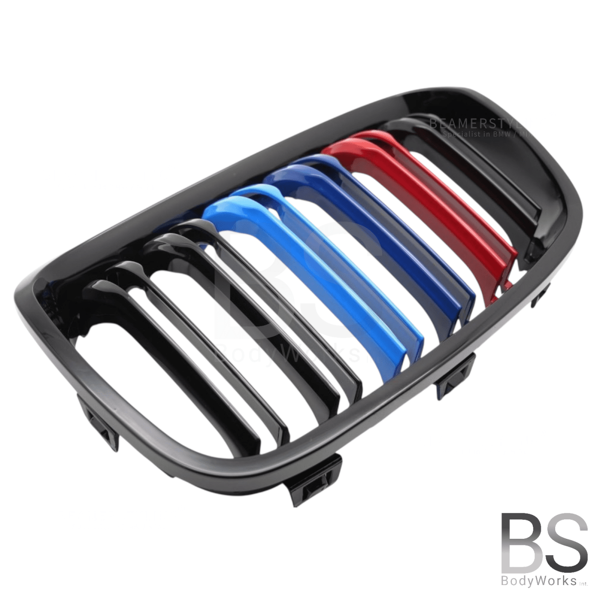 Nieren - BMW F20 / F21 - M Kleuren - Hoogglans Zwart | 2011 - 2015 - Beamerstyling.nl