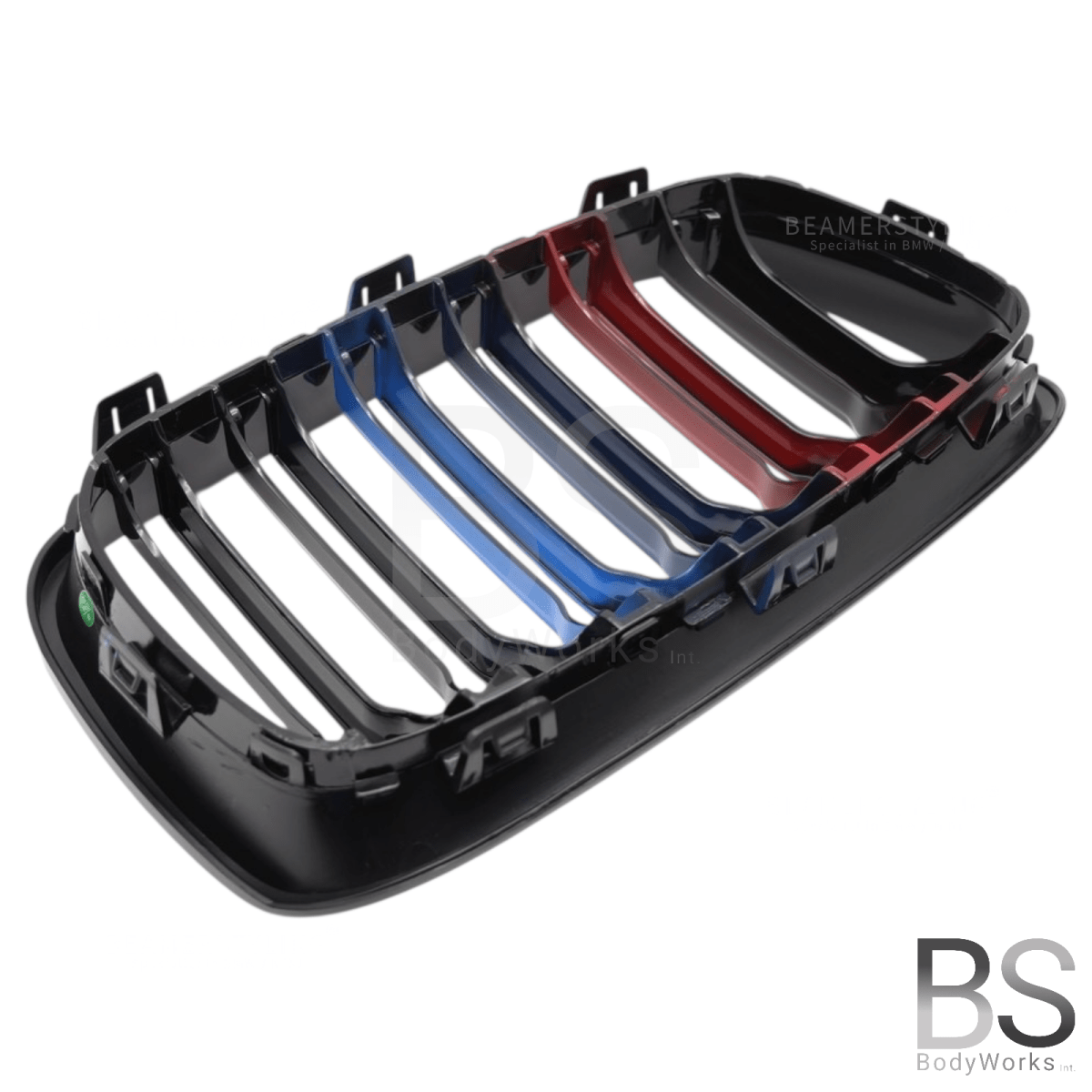 Nieren - BMW F20 / F21 - M Kleuren - Hoogglans Zwart | 2011 - 2015 - Beamerstyling.nl