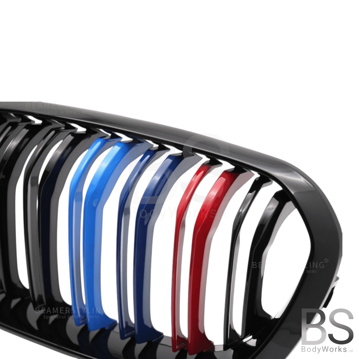 Nieren - BMW F20 / F21 - M Kleuren - Hoogglans Zwart | 2011 - 2015 - Beamerstyling.nl