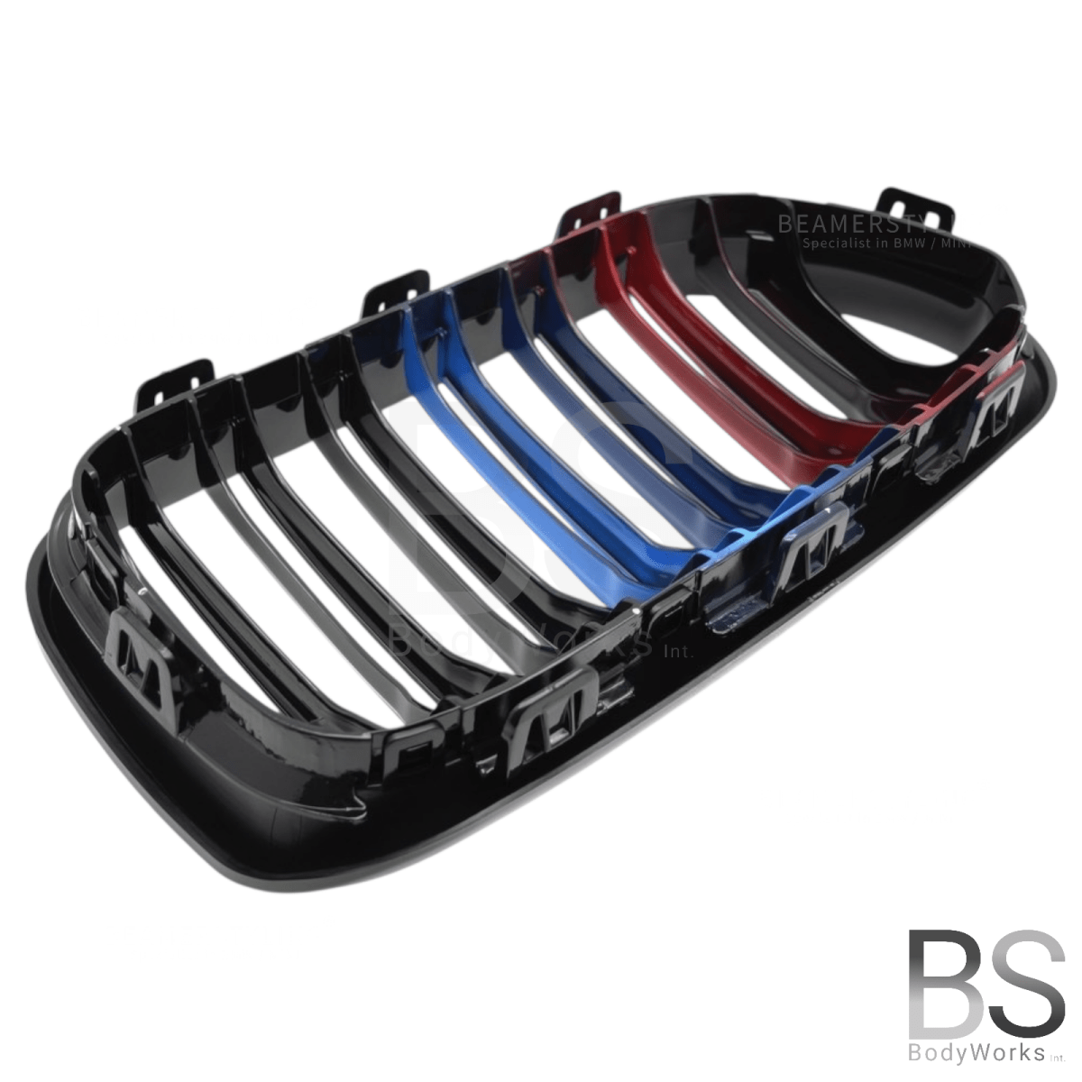 Nieren - BMW F20LCI / F21LCI - M Kleuren - Hoogglans Zwart | 2015 - 2019 - Beamerstyling.nl