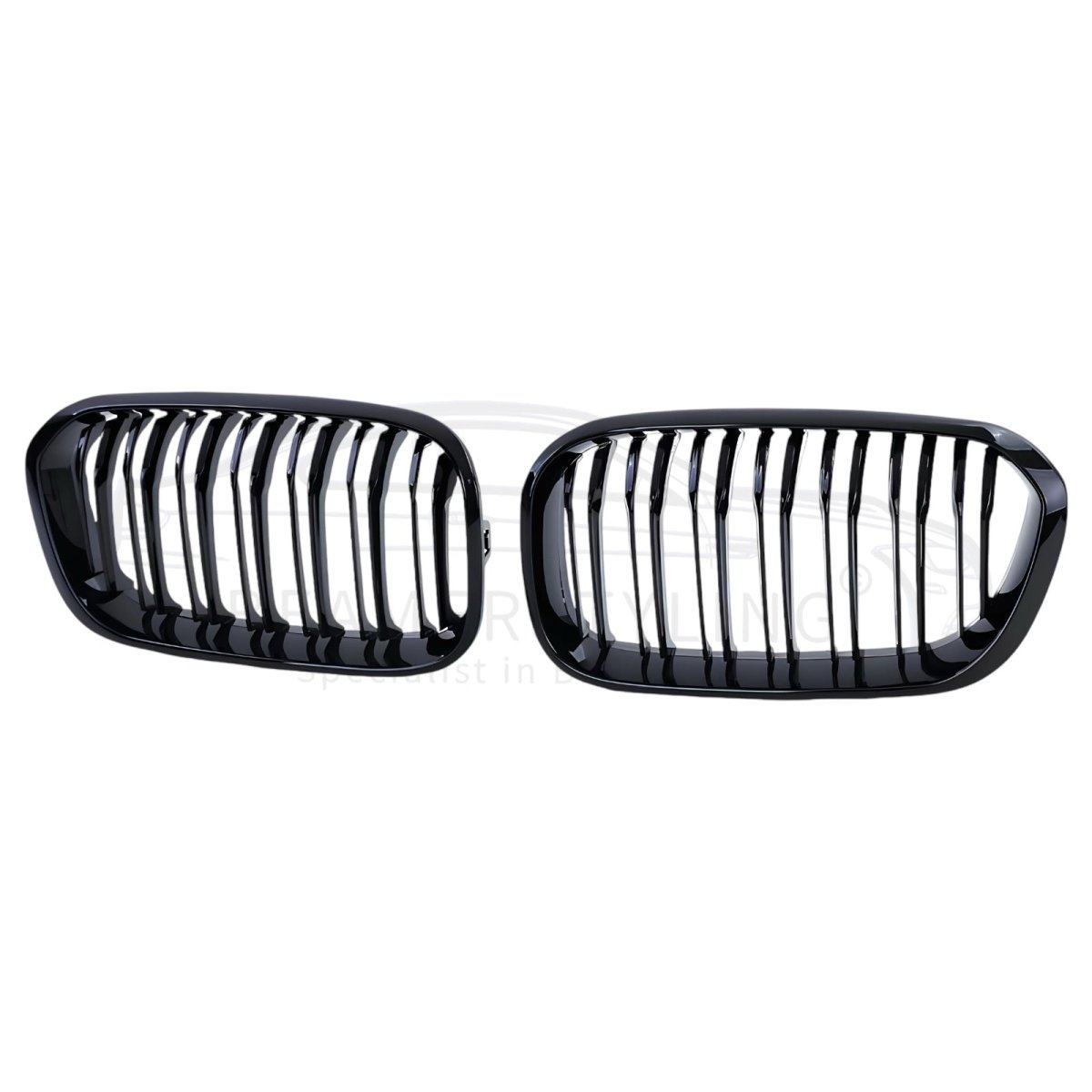 Nieren - BMW F20LCI / F21LCI - M Optiek - Hoogglans Zwart | 2015-2019 - Beamerstyling.nl