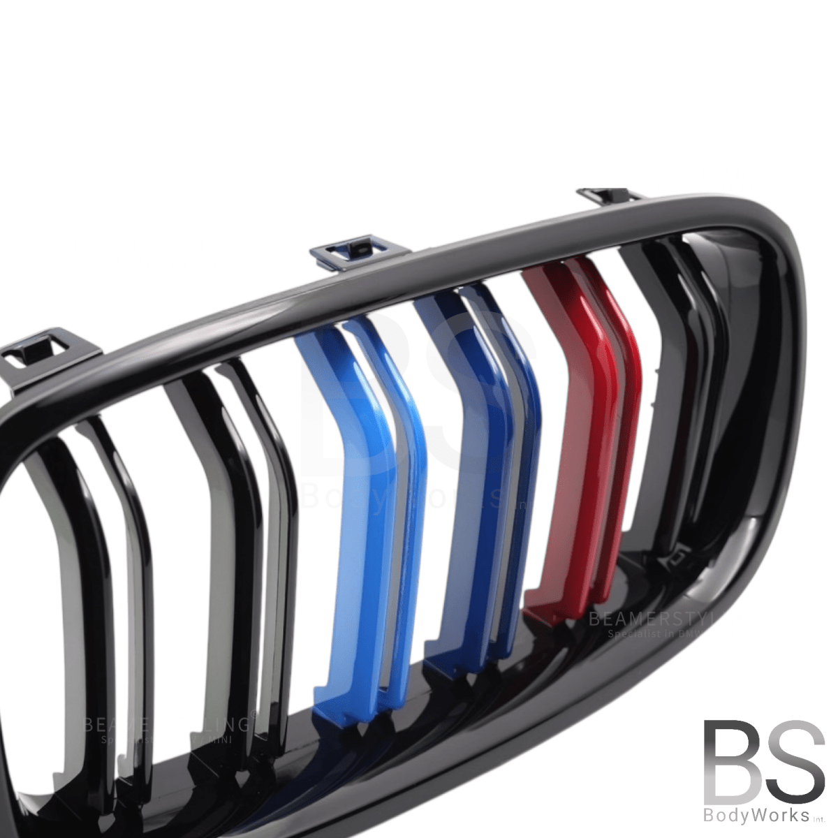 Nieren - BMW F30 / F31 - M Kleuren - Hoogglans Zwart | 2012 - 2019 - Beamerstyling.nl
