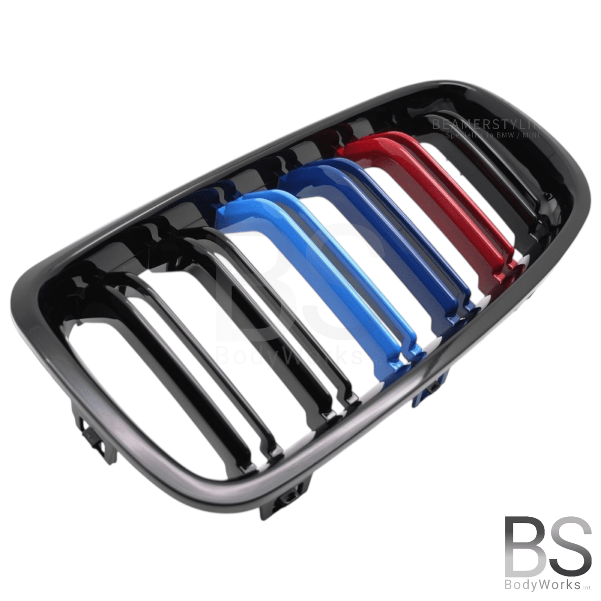 Nieren - BMW F30 / F31 - M Kleuren - Hoogglans Zwart | 2012 - 2019 - Beamerstyling.nl