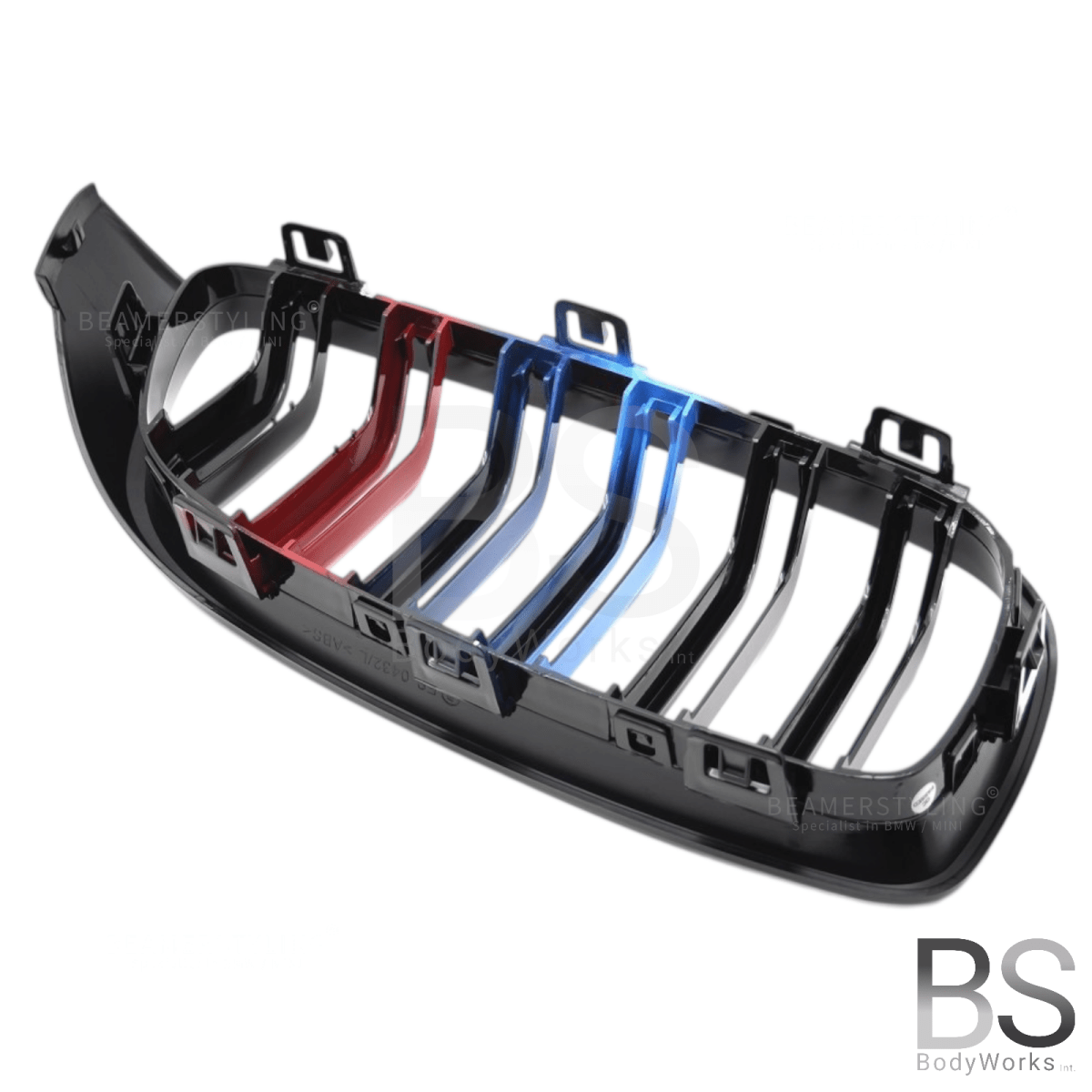 Nieren - BMW F32 / F33 / F36 - M Kleuren - Hoogglans Zwart | 2013 - 2020 - Beamerstyling.nl