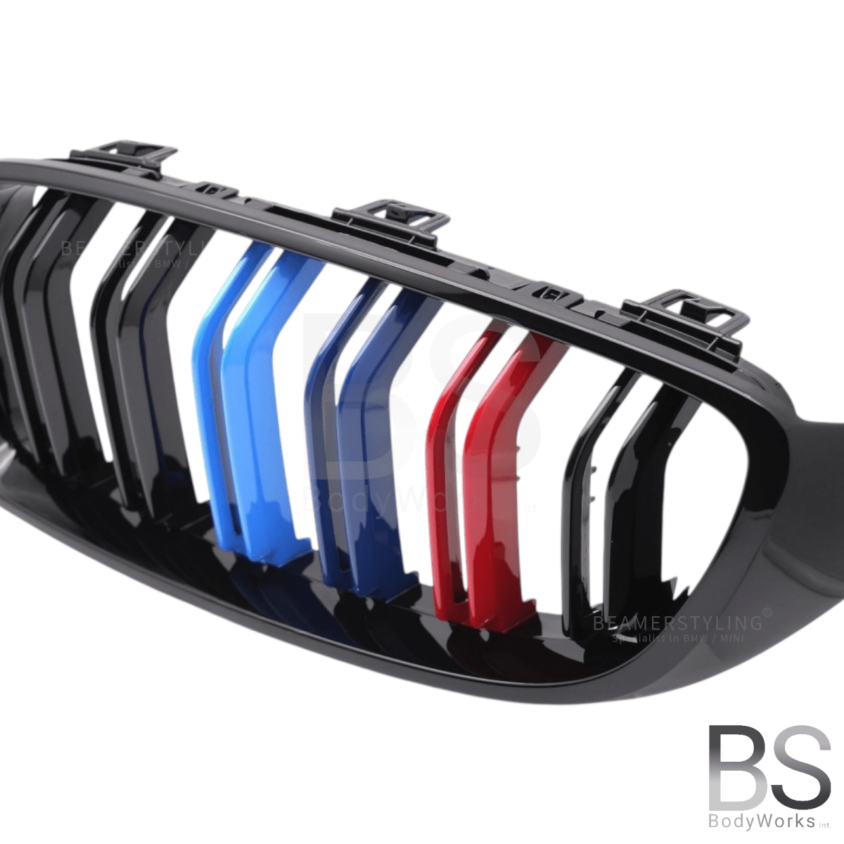 Nieren - BMW F32 / F33 / F36 - M Kleuren - Hoogglans Zwart | 2013 - 2020 - Beamerstyling.nl