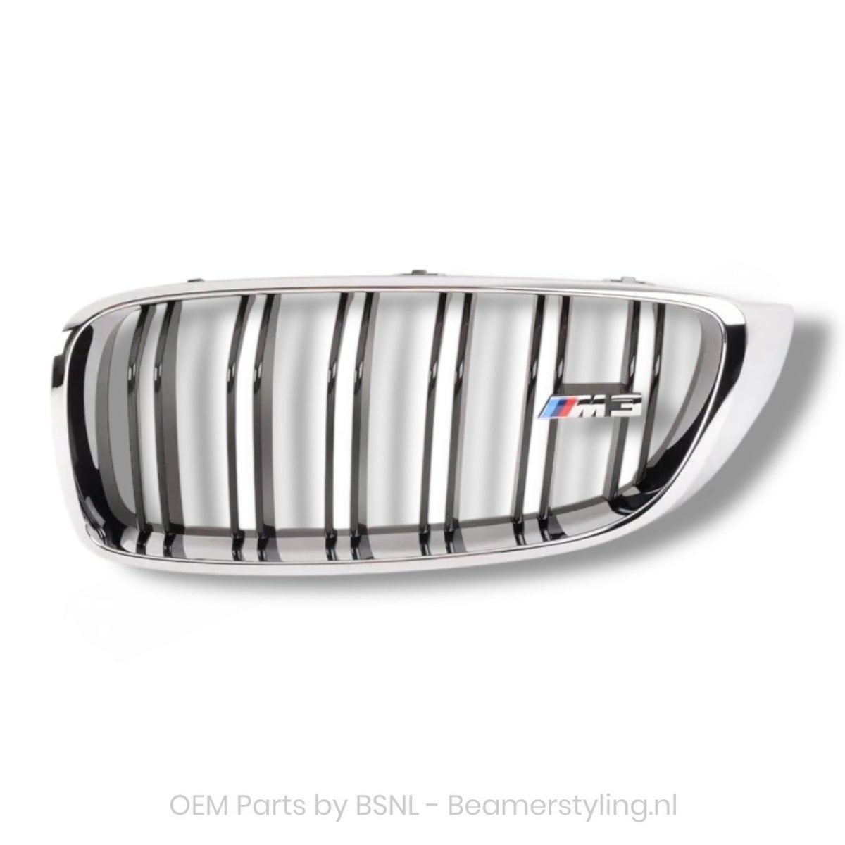 Nieren - BMW F80 M3 - Chroom - Links - 51138056411 | Origineel BMW - Beamerstyling.nl