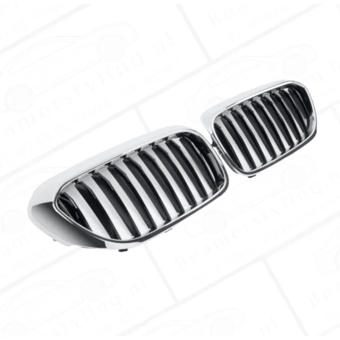 Nieren - BMW G30 / G31 - Chroom/Zwart | 17 - 20 - Beamerstyling.nl