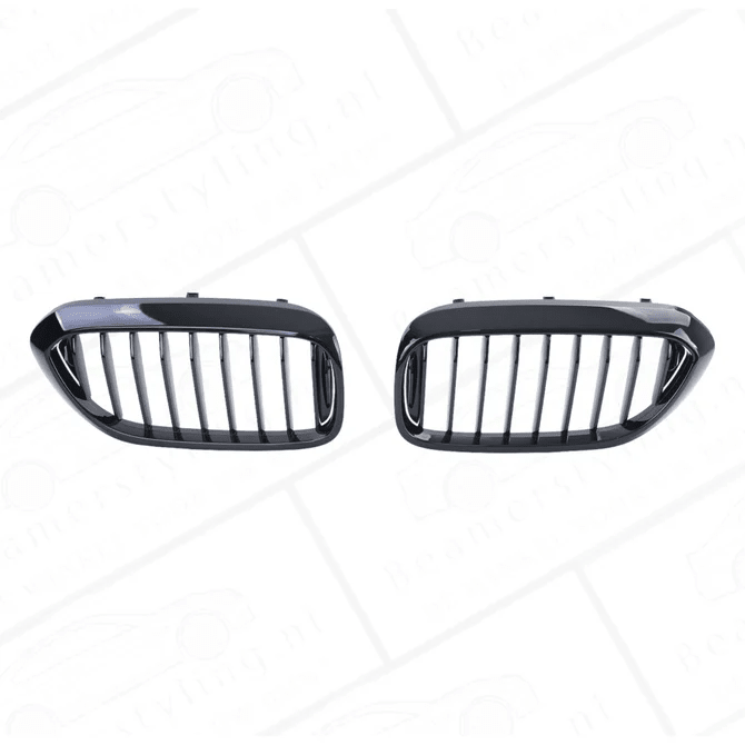 Nieren - BMW G30 / G31 - Hoogglans Zwart | 17-20 - Beamerstyling.nl