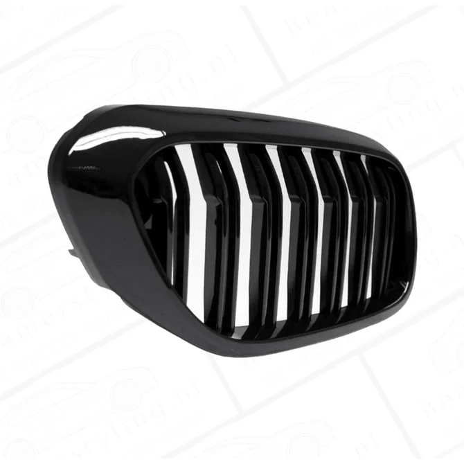 Nieren - BMW G30 / G31 - Hoogglans Zwart - Dubbelspijls | 17-20 - Beamerstyling.nl