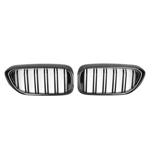 Nieren - BMW G30 / G31 - Hoogglans Zwart - M5 Look | 17-20 - Beamerstyling.nl