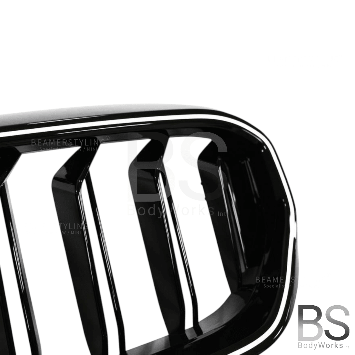 Nieren - BMW G30LCI / G31LCI - LED - M look - Hoogglans zwart - Compleet | 20 - 23 - Beamerstyling.nl