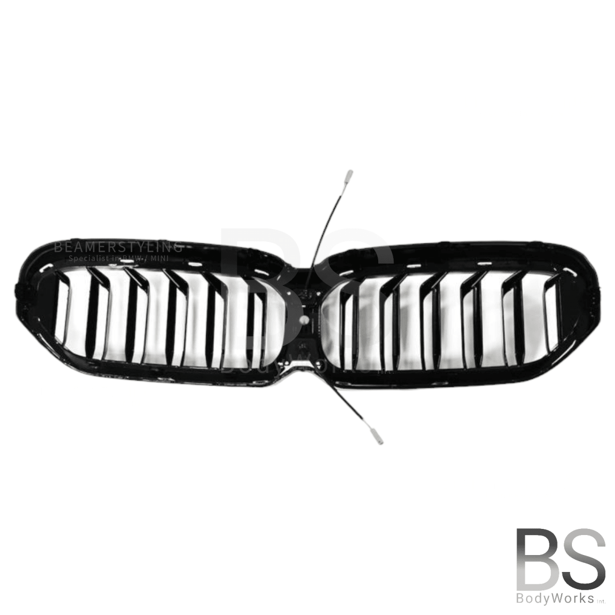 Nieren - BMW G30LCI / G31LCI - LED - M look - Hoogglans zwart - Compleet | 20 - 23 - Beamerstyling.nl