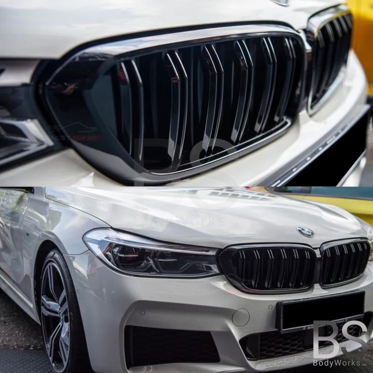Nieren - BMW G32 Gt - M Look - Hoogglans Zwart | 17 - 20 - Beamerstyling.nl