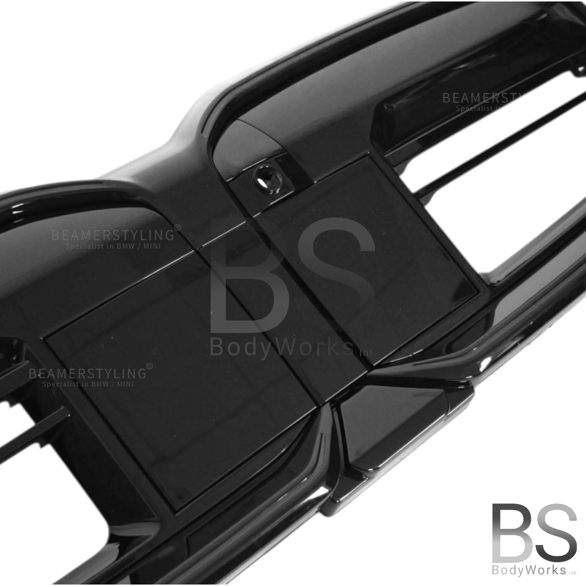 Nieren - BMW G60 / G61 - LED - M5 look - Hoogglans zwart - Compleet | 2023+ - Beamerstyling.nl