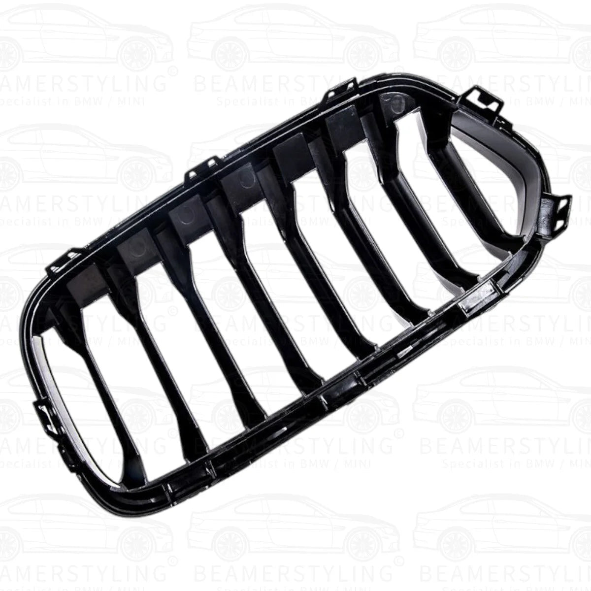 Nieren - BMW X2 F39 - Hoogglans zwart | 18 - 23 - Beamerstyling.nl