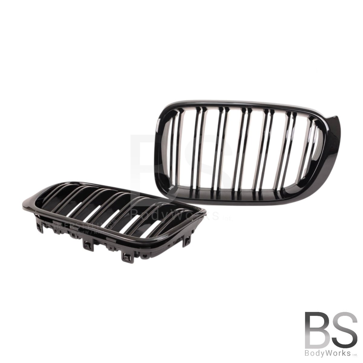 Nieren - BMW X4 F26 / X3 F25LCI - M Look - Hoogglans Zwart | 2014 - 2018 - Beamerstyling.nl