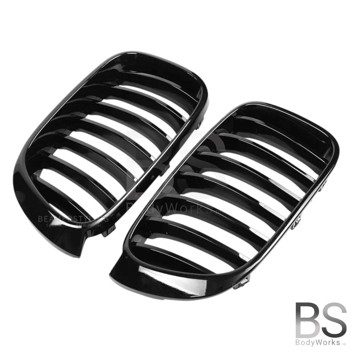 Nieren - BMW X4 F26 / X3 F25LCI - Mp Look - Hoogglans Zwart | 2014 - 2018 - Beamerstyling.nl
