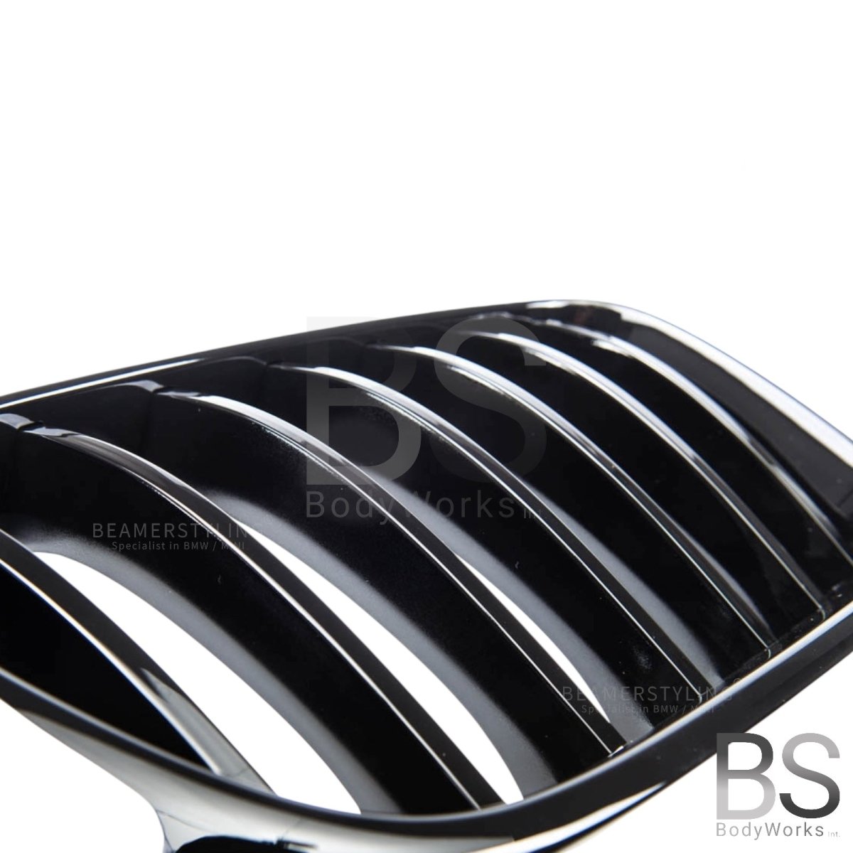 Nieren - BMW X4 F26 / X3 F25LCI - Mp Look - Hoogglans Zwart | 2014 - 2018 - Beamerstyling.nl
