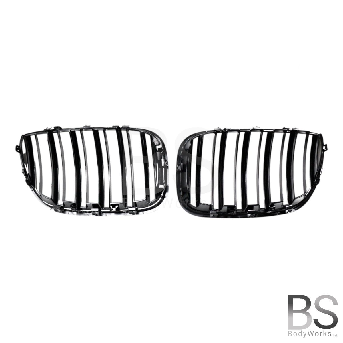 Nieren - BMW X5 E53 - M Look - Hoogglans Zwart | 12/2003 - 2006 - Beamerstyling.nl