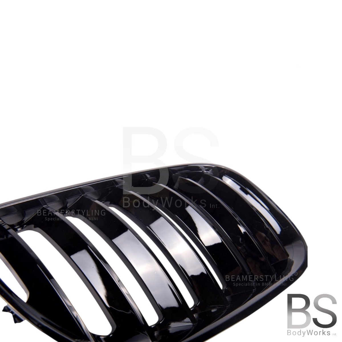 Nieren - BMW X5 E53 - Mp Look - Hoogglans Zwart | 12/2003 - 2006 - Beamerstyling.nl
