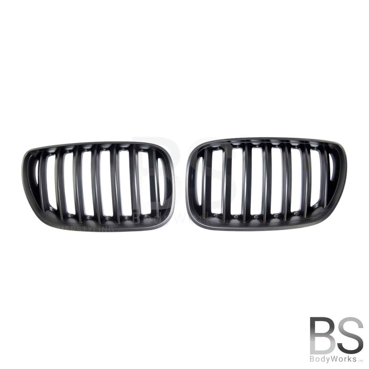 Nieren - BMW X5 E53 - Mp Look - Mat Zwart | 12/2003 - 2006 - Beamerstyling.nl