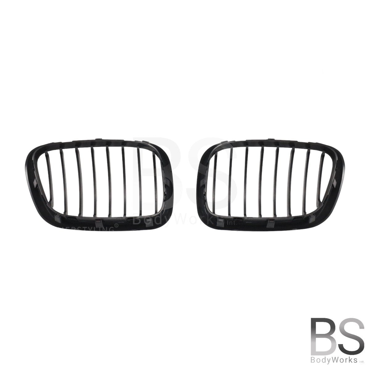 Nieren - BMW X5 E53 - Mp Look - Mat Zwart | 2000 - 11/2003 - Beamerstyling.nl