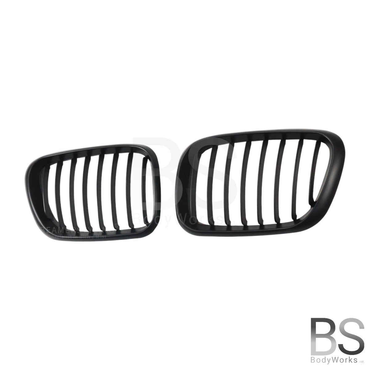 Nieren - BMW X5 E53 - Mp Look - Mat Zwart | 2000 - 11/2003 - Beamerstyling.nl