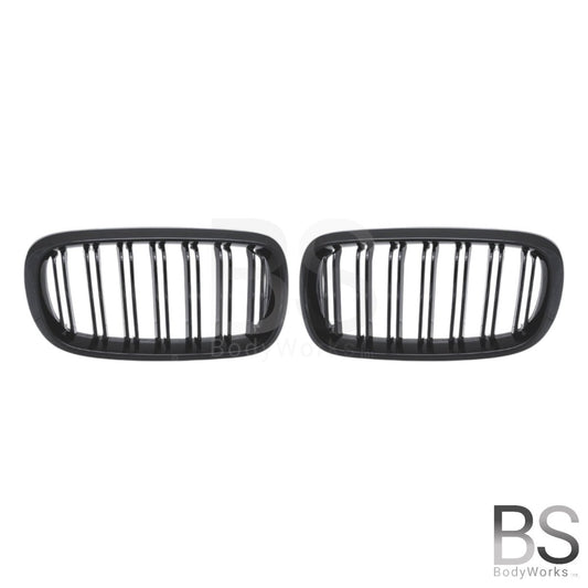 Nieren - BMW X5 F15 / F85 / X6 F16 / F86 - M Look - Hoogglans Zwart | 2014 - 2019 - Beamerstyling.nl