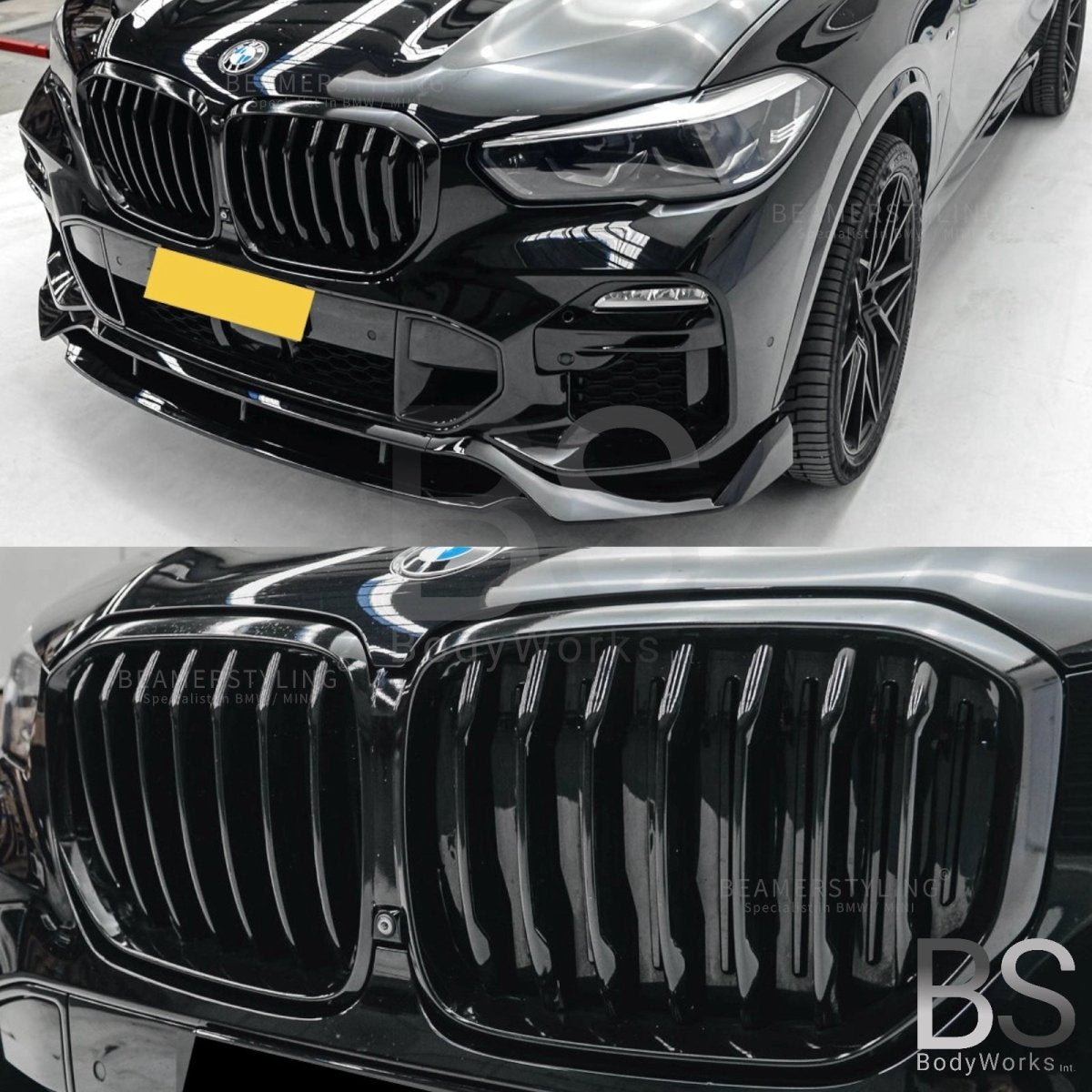 Nieren - BMW X5 G05 - Mp Look - Hoogglans Zwart | 2018 - 03/2023 - Beamerstyling.nl
