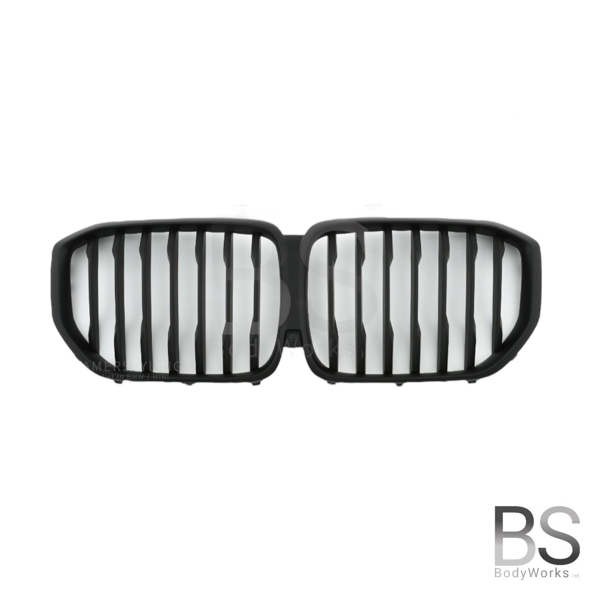Nieren - BMW X5 G05 - Mp Look - Mat Zwart | 2018 - 03/2023 - Beamerstyling.nl