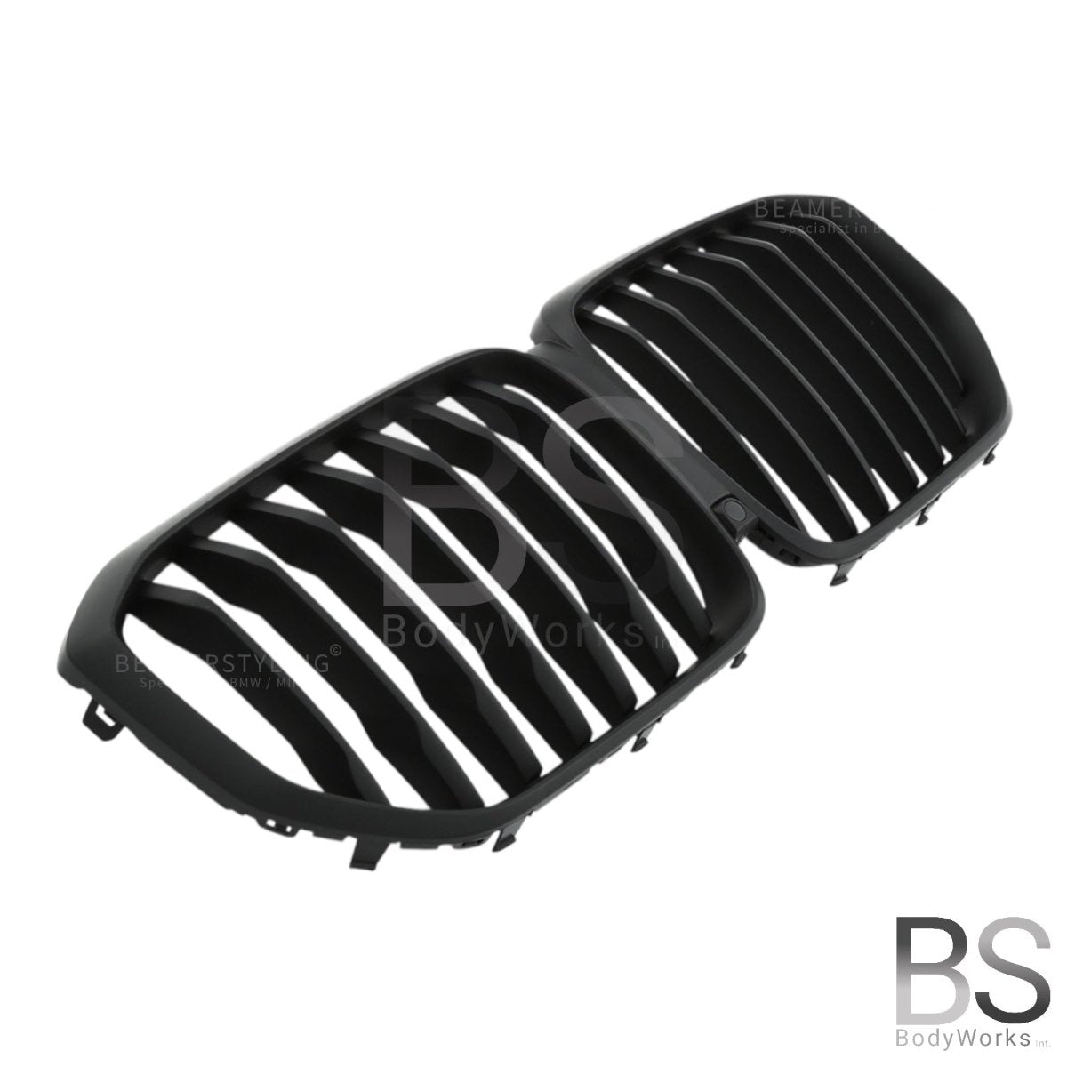 Nieren - BMW X5 G05 - Mp Look - Mat Zwart | 2018 - 03/2023 - Beamerstyling.nl