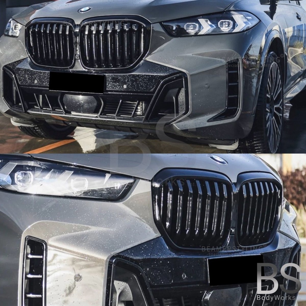 Nieren - BMW X5 G05LCI - Mp Look - Hoogglans Zwart | 03/2023+ - Beamerstyling.nl