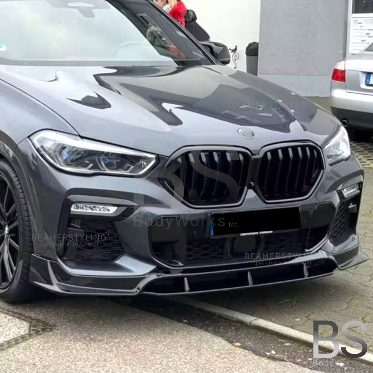 Nieren - BMW X6 G06 - Mp Look - Hoogglans Zwart | 2018 - 2023 - Beamerstyling.nl