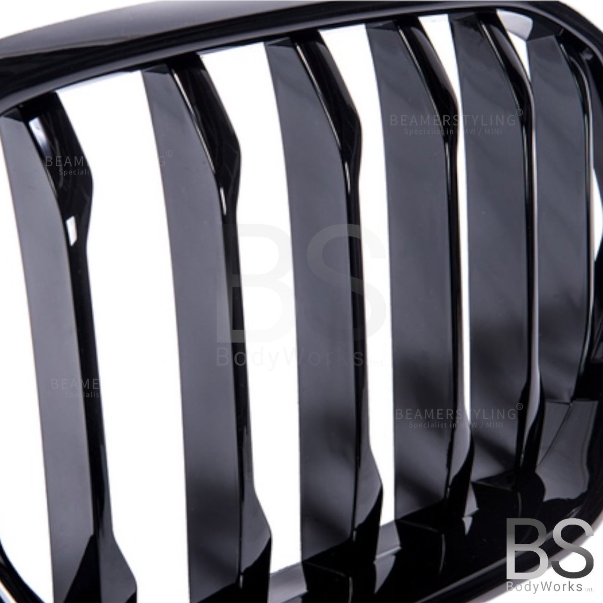 Nieren - BMW X6 G06 - Mp Look - Hoogglans Zwart | 2018 - 2023 - Beamerstyling.nl
