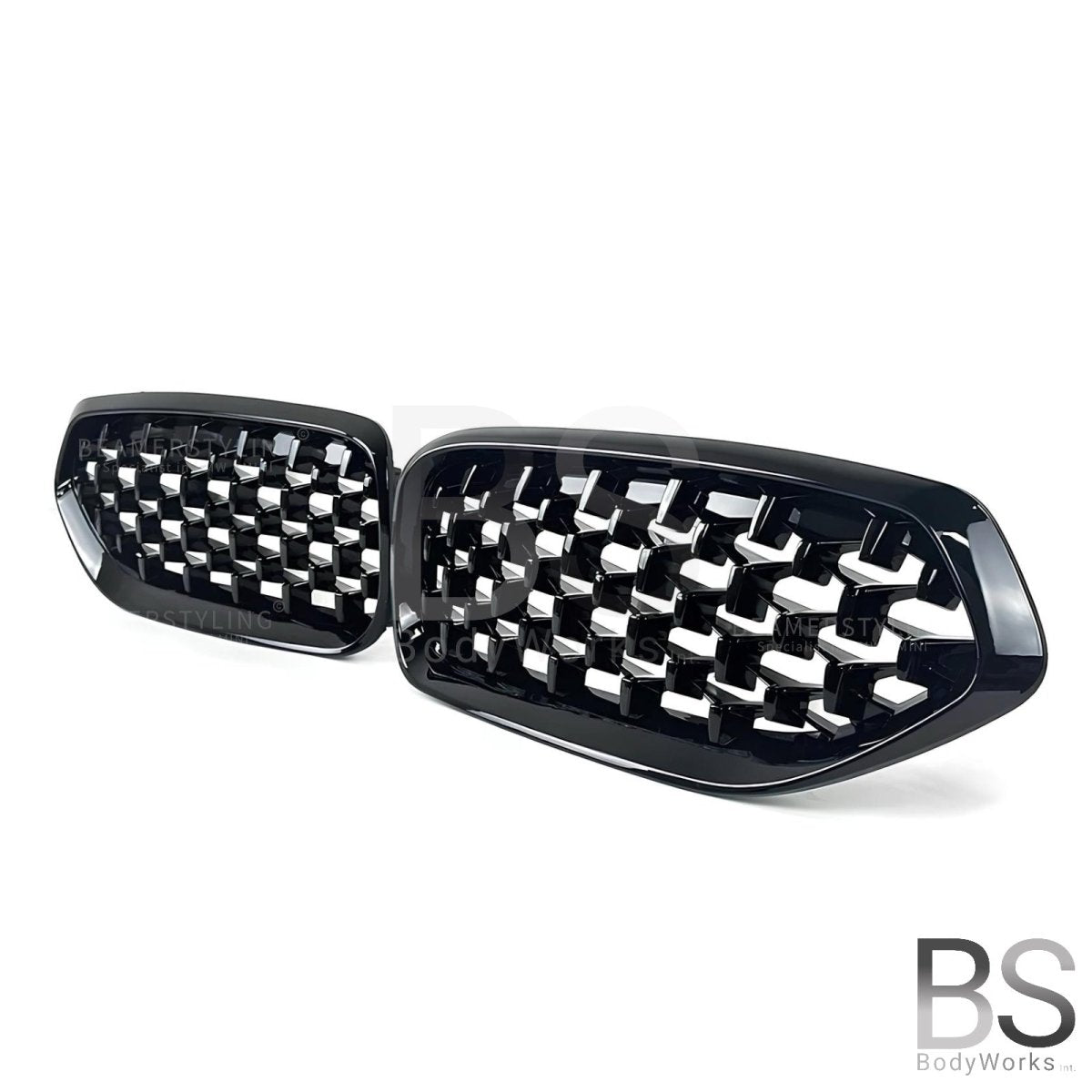 Nieren - BMW Z4 G29 - Diamond - Hoogglans Zwart | 2018 - 2022 - Beamerstyling.nl