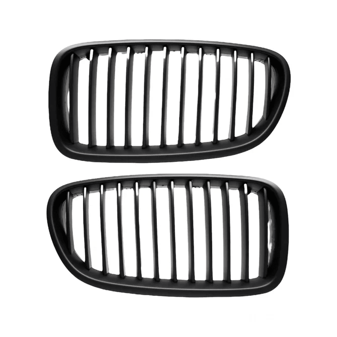 Nieren / Grill Delen Mat Zwart BMW 5 Serie F10 / F11 - Beamerstyling.nl