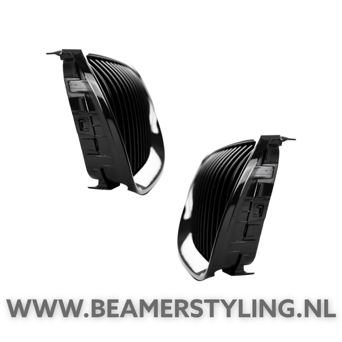Nieren Set Hoogglans Zwart BMW E92 / E93 2010 - 2013 - Beamerstyling.nl
